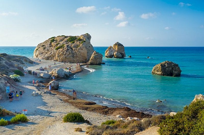 plage Petra tou Romiou