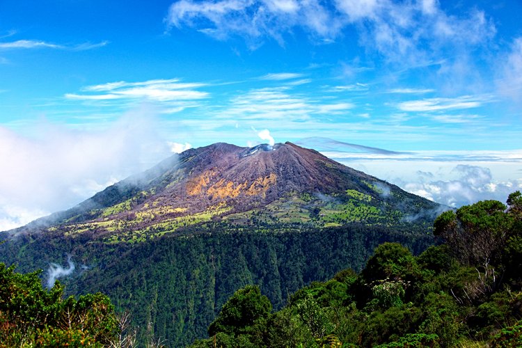 Le volcan Turrialba