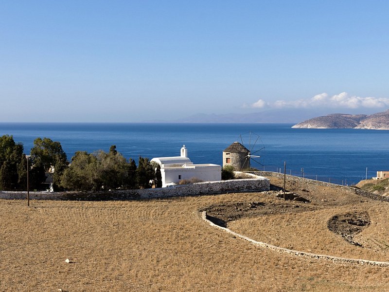 Chora, au centre de l'île