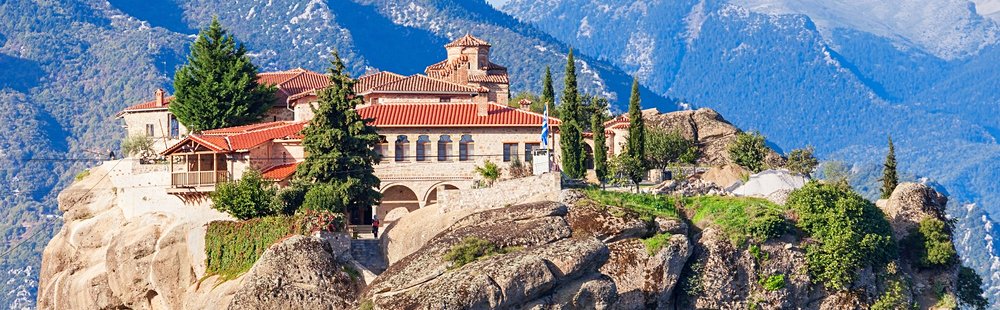 Les villes de Kalambaka, Kastraki et Trikala