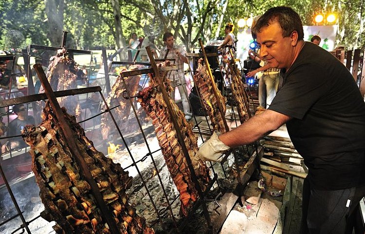 Barbecue traditionnel argentin
