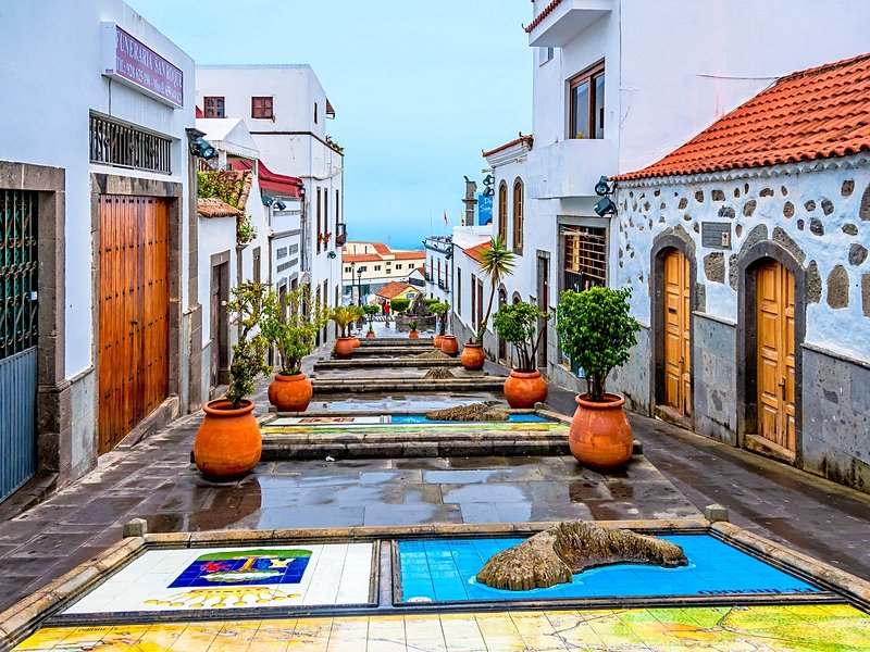 Le village de Firgas