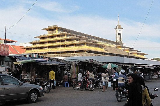 Marché central Phsar Nath