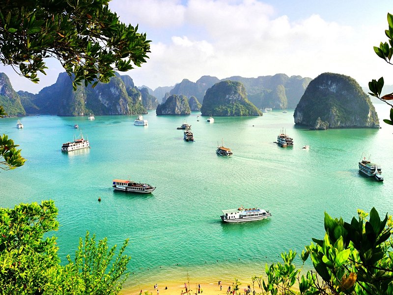 La baie d’Halong