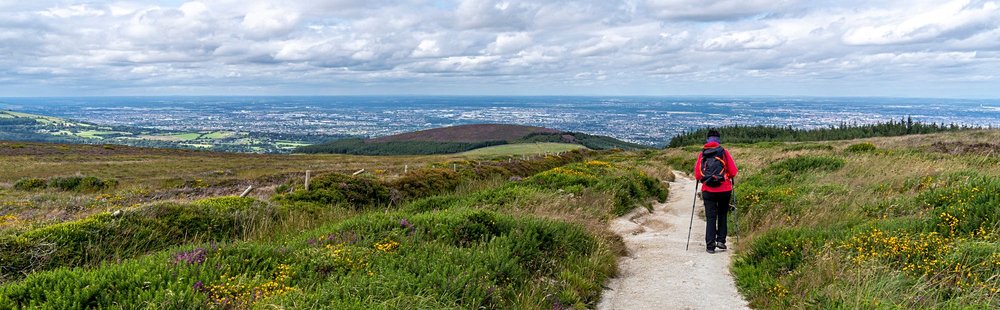 La monastique : Glendalough et la Wicklow Way