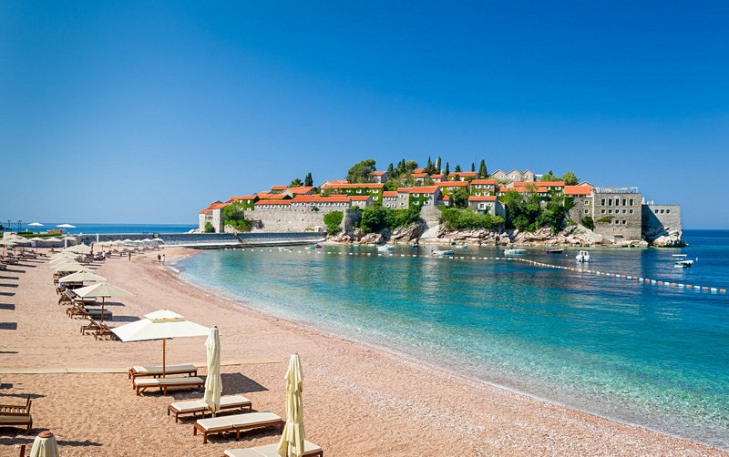 plage Sveti Stefan