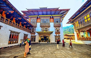 Le temple Punakha Dzong