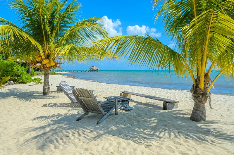 plage La plage de Placencia