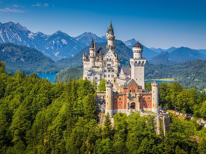 La rando royale :  l’Alpsee, avec vue sur Neuschwanstein