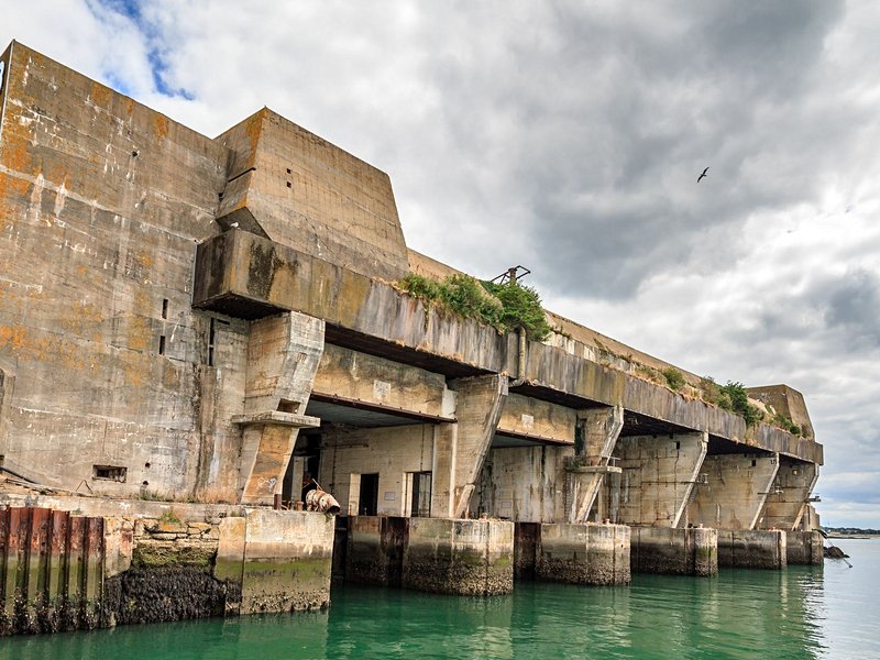 La base des sous-marins de Keroman, Lorient