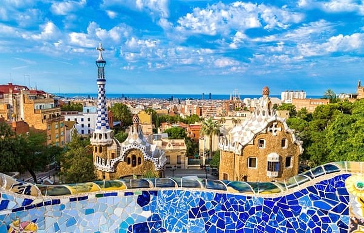 Vue depuis le parc Güell
