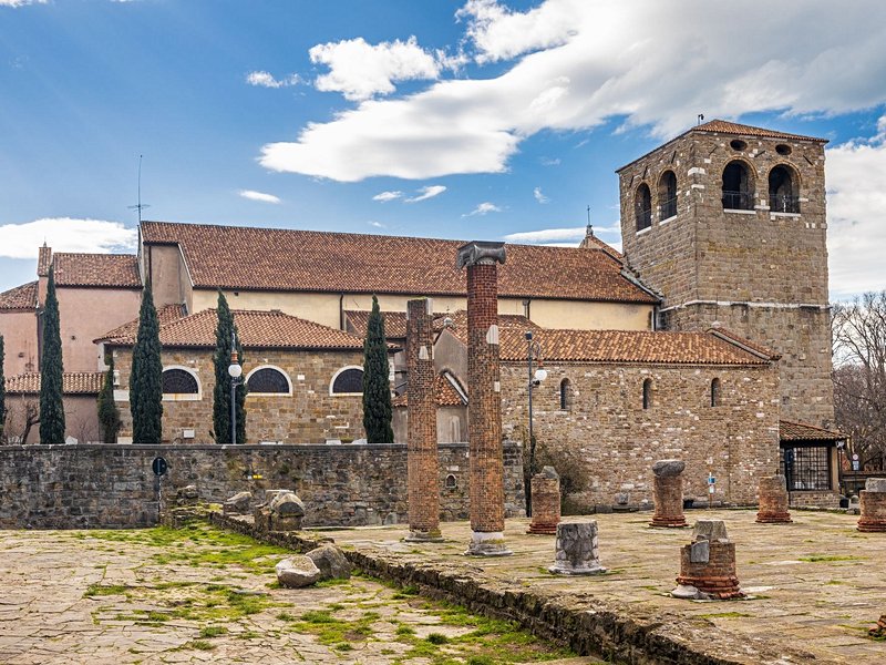 La cathédrale de Trieste