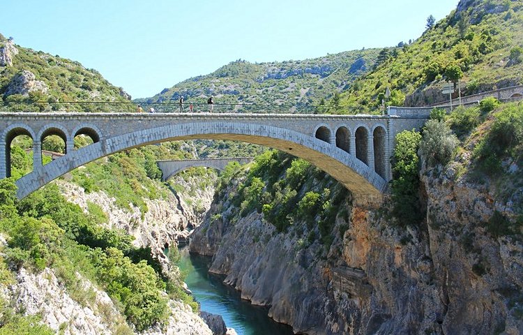 Le pont du Diable dans les gorges de l'Hérault
