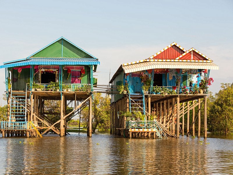 Village flottant de Kampong Phluk