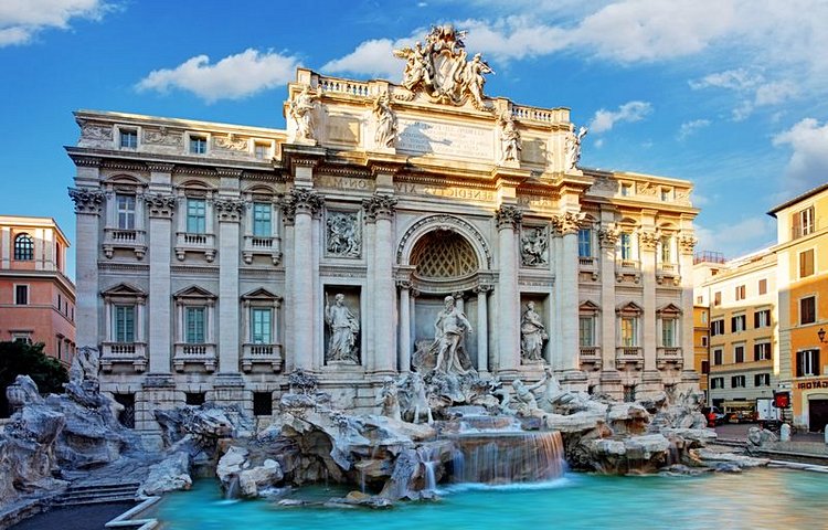 La fontaine de Trevi