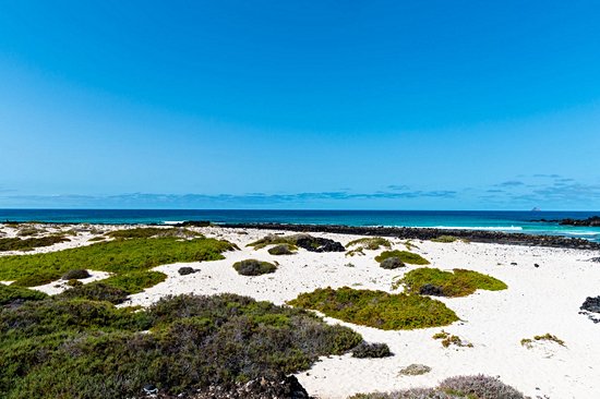 La plage de Caleton Blanco