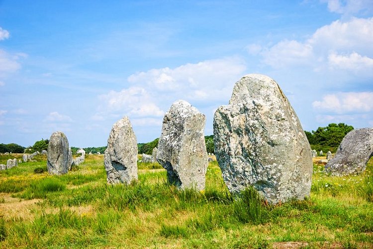 Les menhirs de Carnac