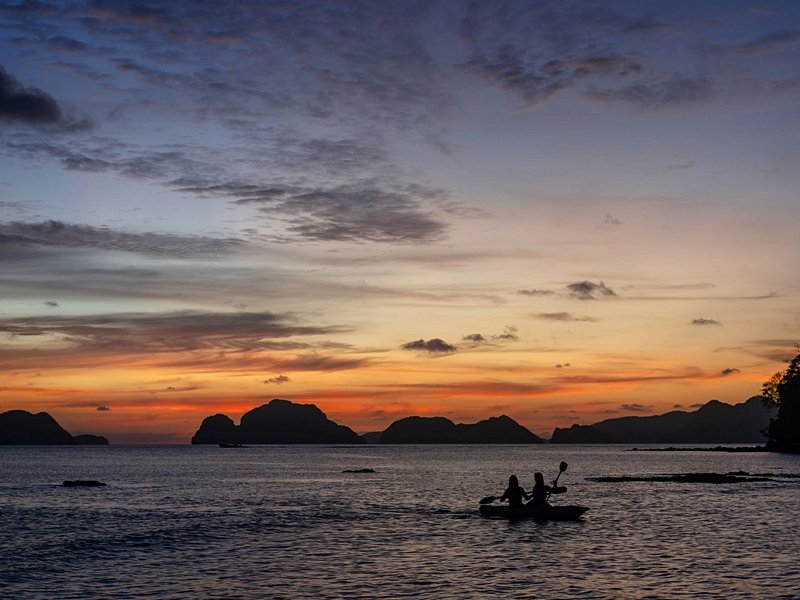 Contempler le coucher de soleil depuis Las Cabañas