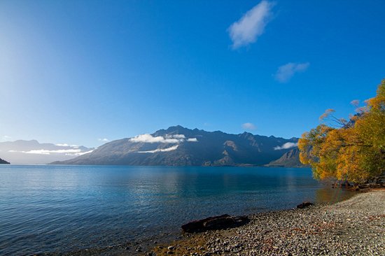 Le lac Wakatipu près de Glenorchy