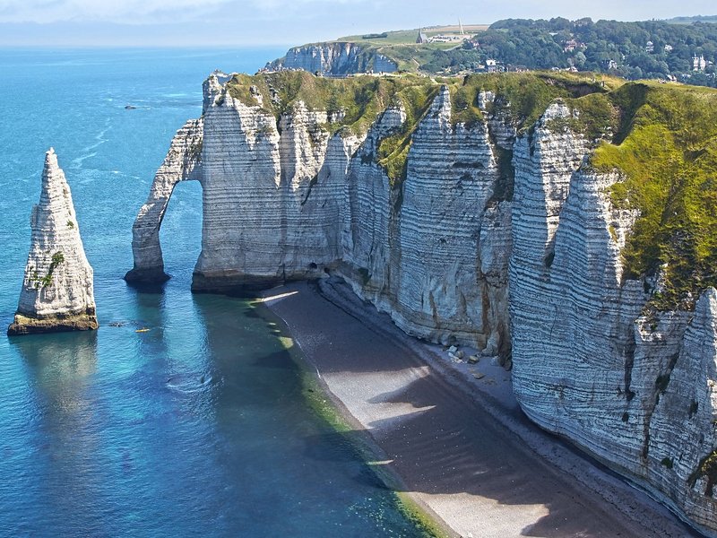 Les falaises d’Étretat