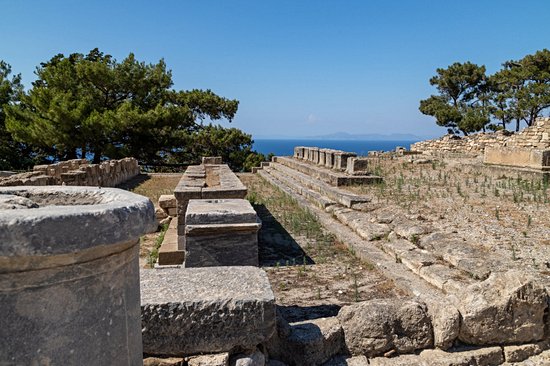 Le site antique de Kamiros et l’acropole de Rhodes