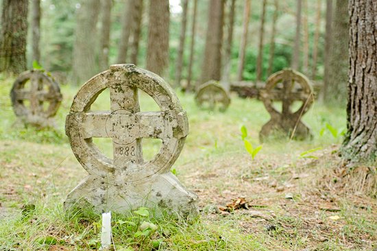 Le cimetière de Vormsi