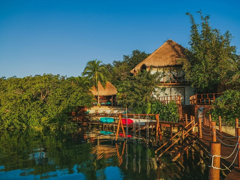 Le village de Bacalar