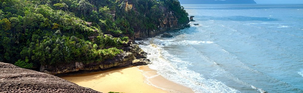 Les plages du Bako National Park à Bornéo