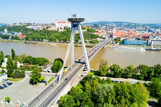 Le Novy Most (nouveau pont) ou UFO Bridge