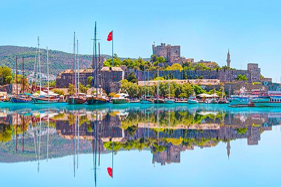 Le centre-ville de Bodrum