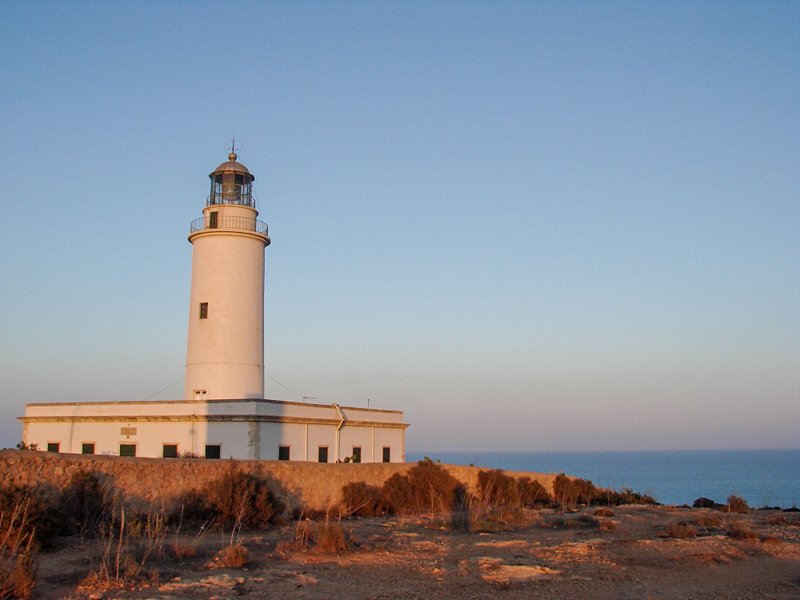 Le phare de la Mola à Formentera