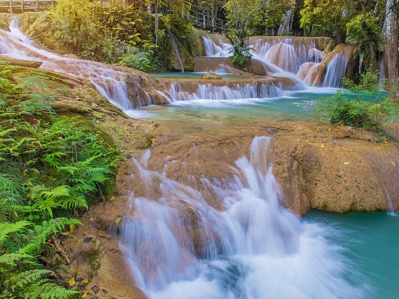 Tad Sae Waterfalls