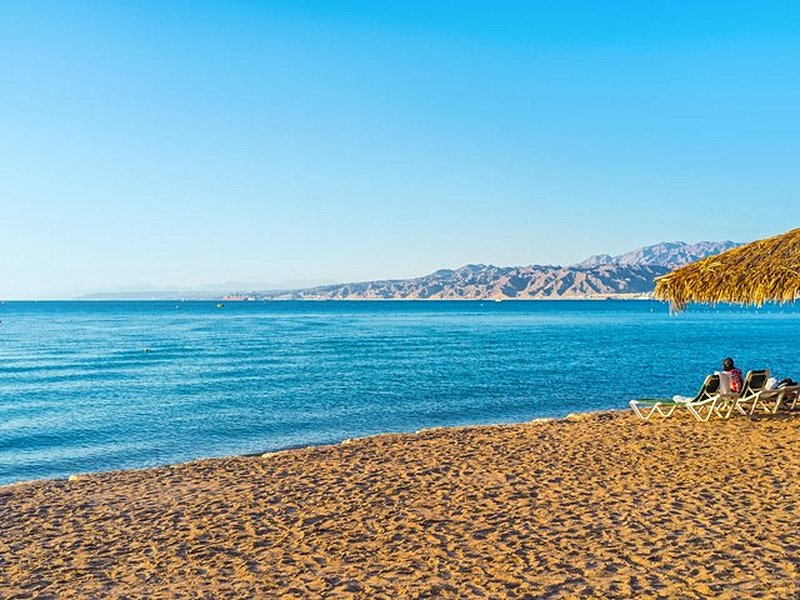 Plage de Mosh, Eilat, Mer Rouge