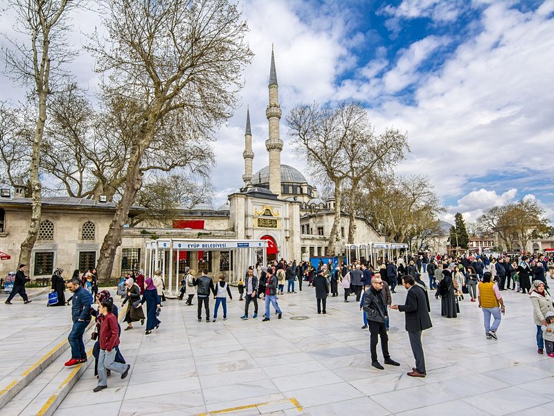 Le quartier d’Eyüp et le nord de la Corne d’Or