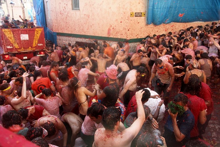 La Tomatina - Espagne