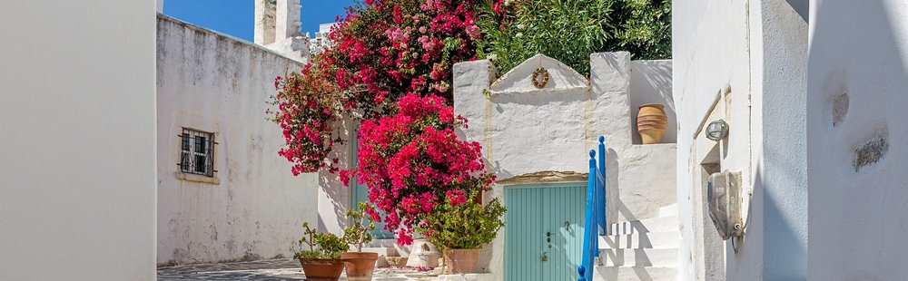 Parikia, la capitale de Paros