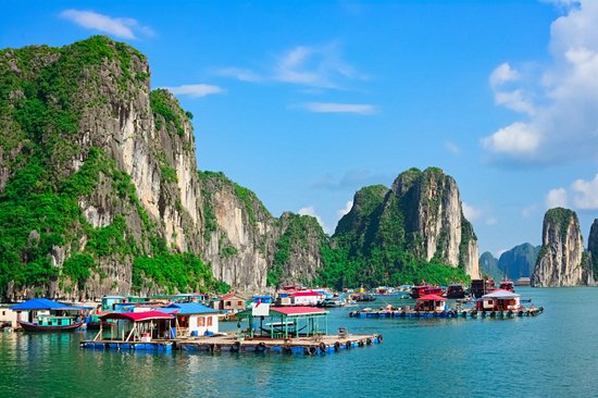 La baie d’Halong