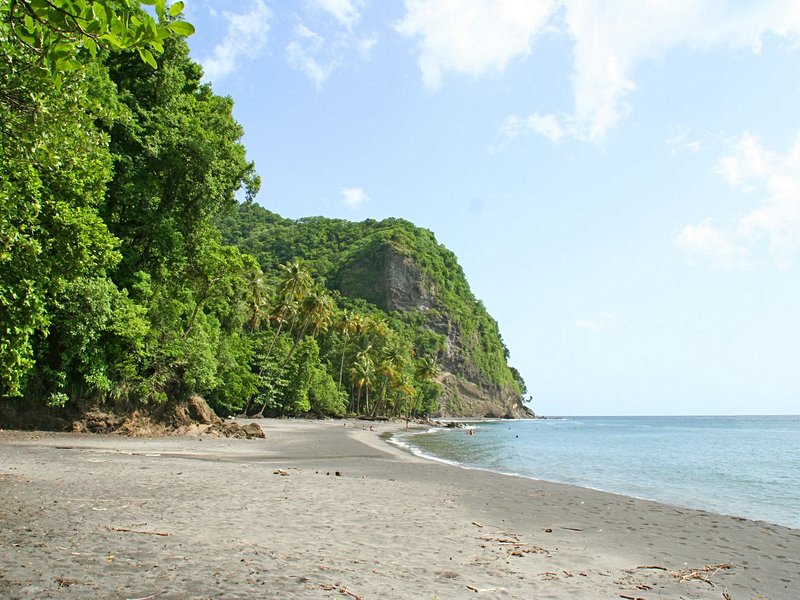 La plage d’Anse Couleuvre