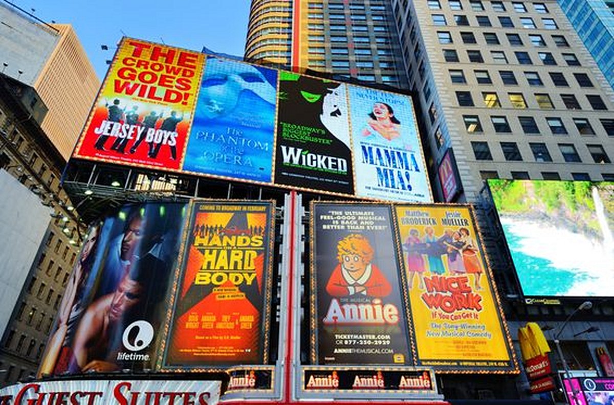 S’émerveiller devant un spectacle de Broadway