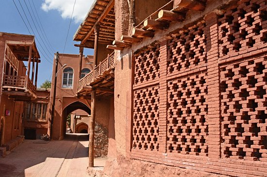Le village d'Abyaneh