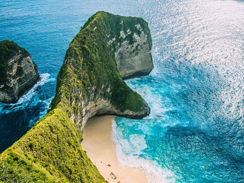 Admirer Kelingking Beach