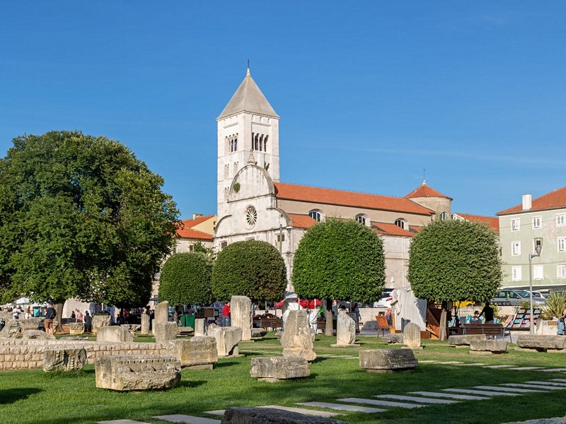 Le forum romain (la place verte)