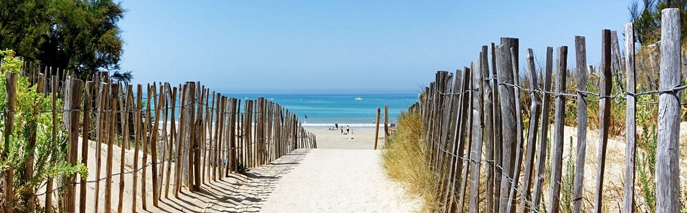 La plage de la Conche sur l’île de Ré