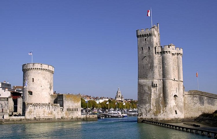 L'entrée du port de La Rochelle