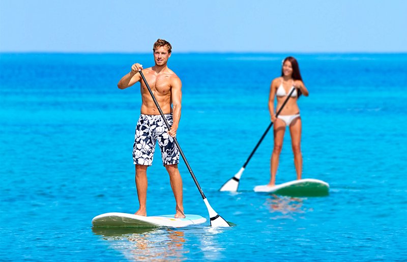 S'exercer au stand-up paddle