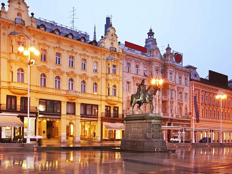 La place Ban-Jelačić et la rue Ilica