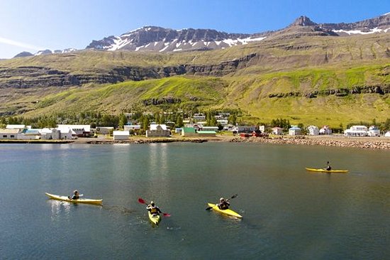Faire du kayak sur le Hornstrandir 