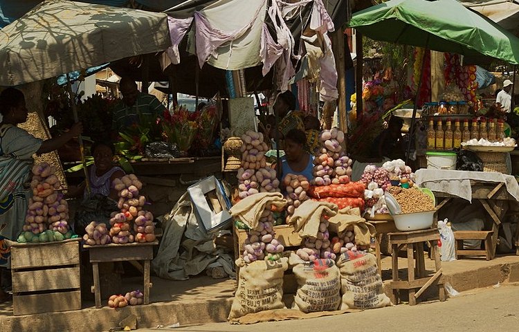Marché à Lomé