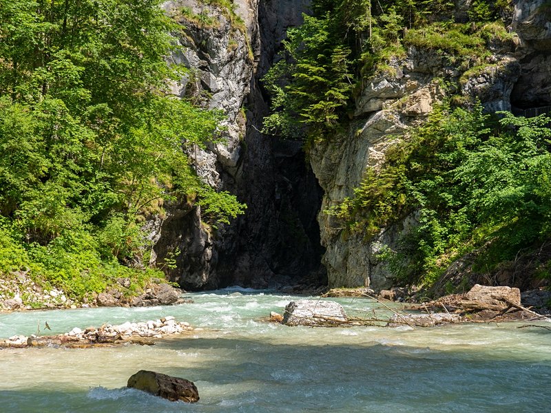 La rando tumultueuse : les gorges de la Partnachklamm