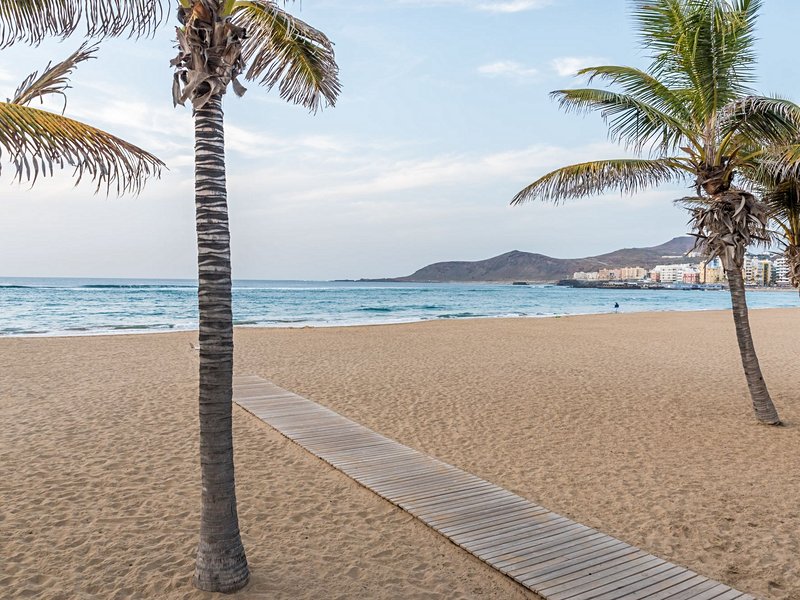 La plage de Las Canteras à Las Palmas